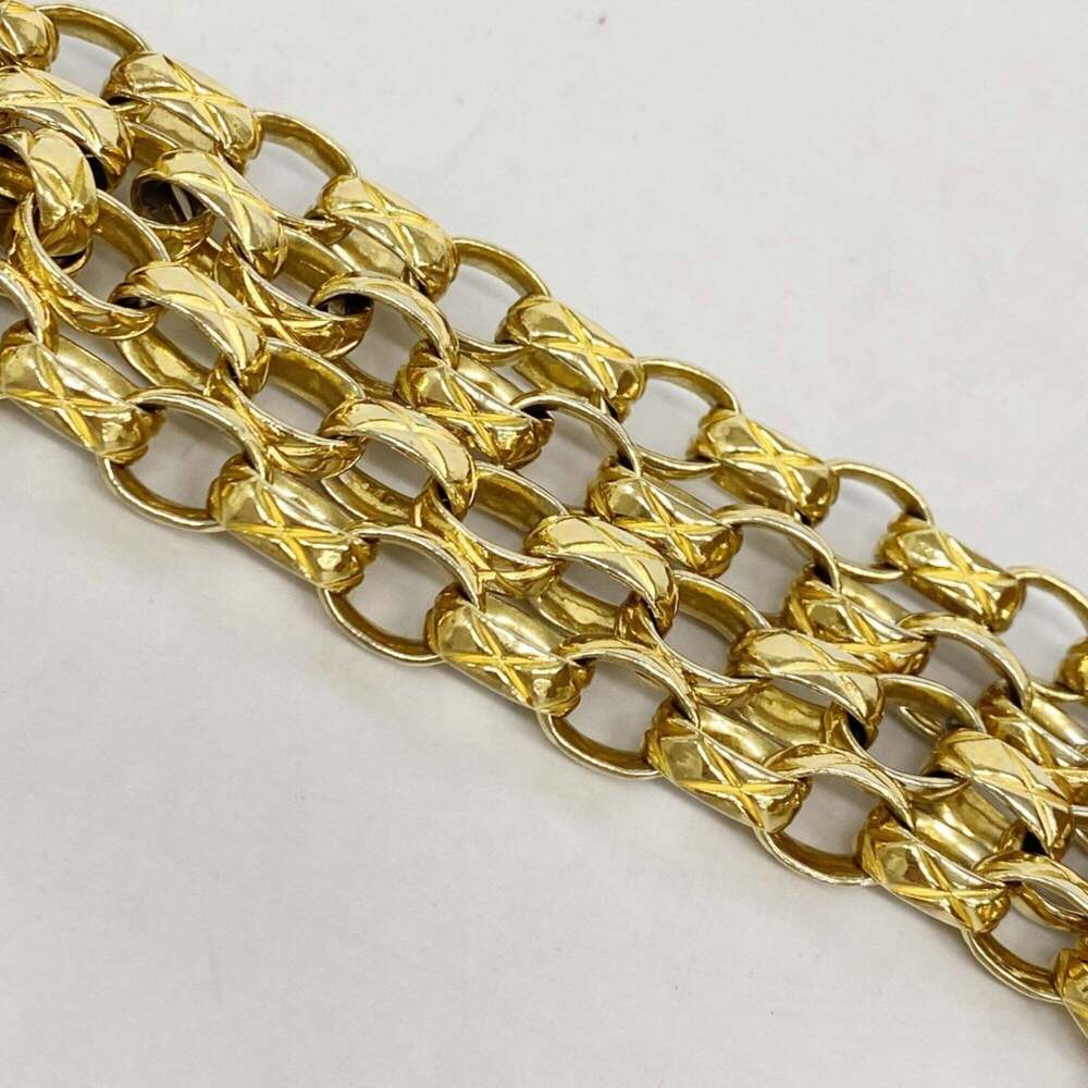 CHANEL Brown Lambskin Leather Shoulder Bag - Picture 10 of 13